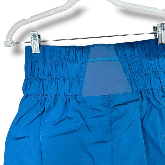 Free People Movement Coastline Blue The Way Home High Waist Shorts Medium - Picture 6 of 9
